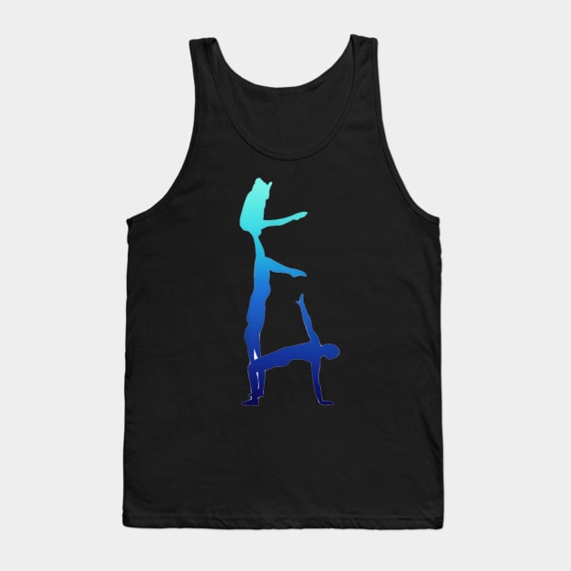 A women’s trio doing Eiffel Tower Tank Top by artsyreader